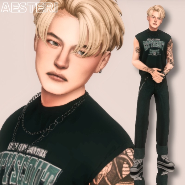 Mix Magnus Bering by aesteri - The Sims 4 Custom Content