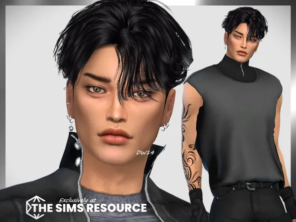 Alpha Shun Arima - The Sims 4 Custom Content