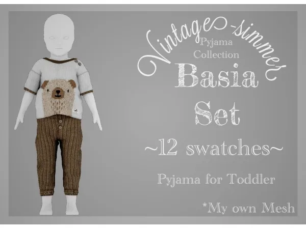 Alpha u02d7u02cfu02cbBasia Set todd u02ceu02cau02d7 Public realase March 11 simmer by Vintage - The Sims 4 Custom Content