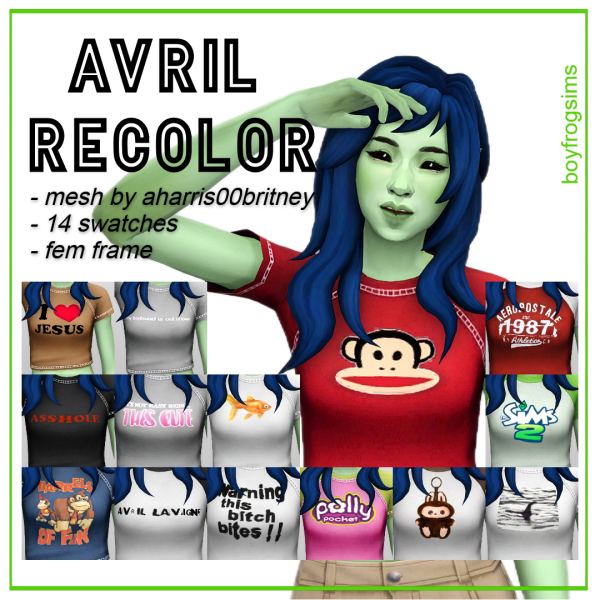 Maxis Match avril recolours by simsfinds - The Sims 4 Custom Content