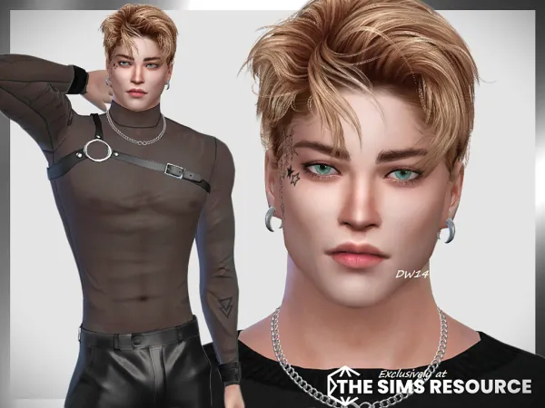 Alpha David Clark - The Sims 4 Custom Content