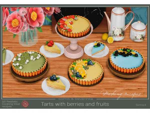 Alpha Tarts by Somik_Severinka - The Sims 4 Custom Content