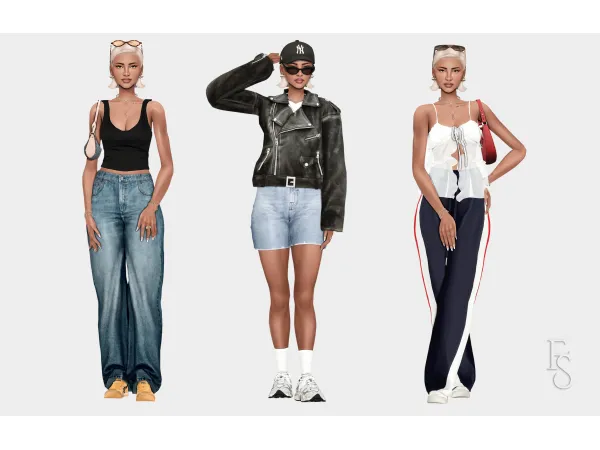 Alpha Molly Ward Summer in NYC by farfallasims - The Sims 4 Custom Content