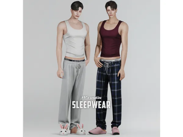 Alpha [KK] Sleepwear - The Sims 4 Custom Content