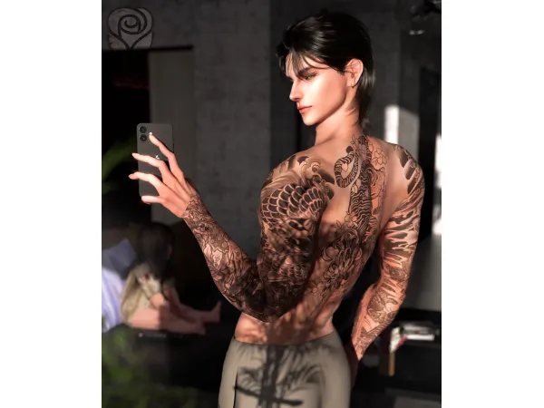 Mix [ROSELIPA] Get Ugly - The Sims 4 Custom Content