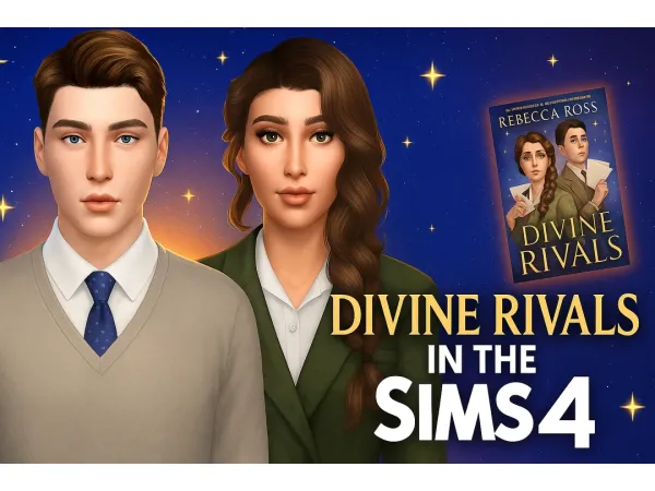 Maxis Match Divine Rivals Characters as Sims Folder by yolimi - The Sims 4 Custom Content