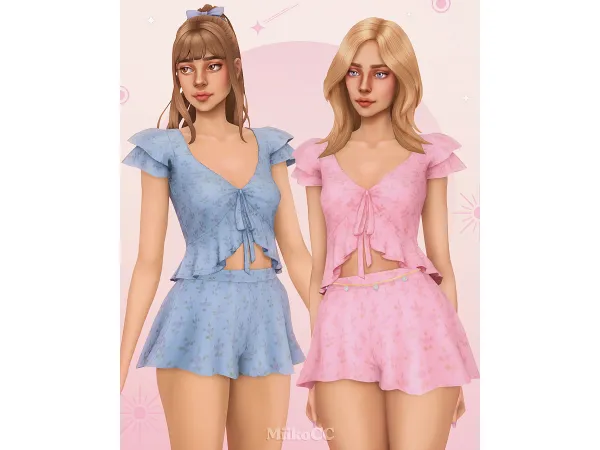 Maxis Match Sweet Meadow set by miikocc - The Sims 4 Custom Content