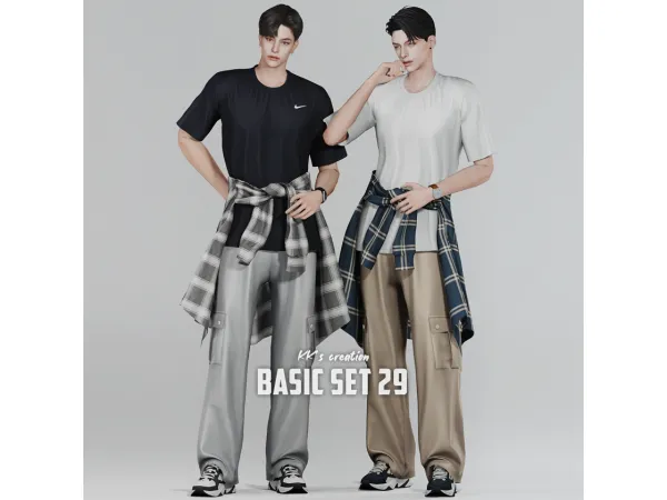 Alpha [KK] Basic set 29 by KK_creations - The Sims 4 Custom Content