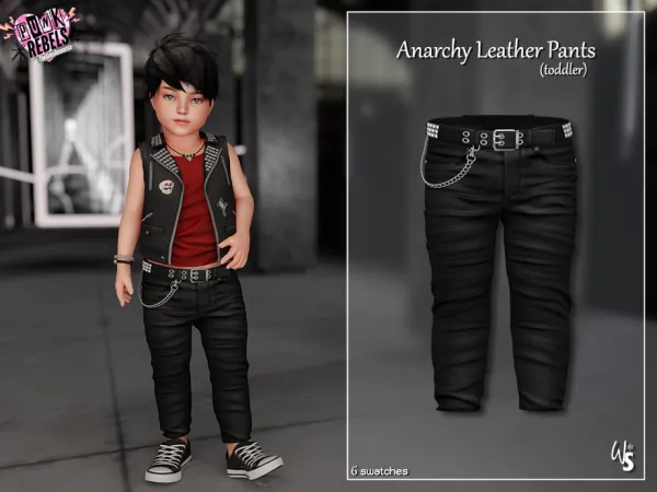 Anarchy Leather Pants (toddler)