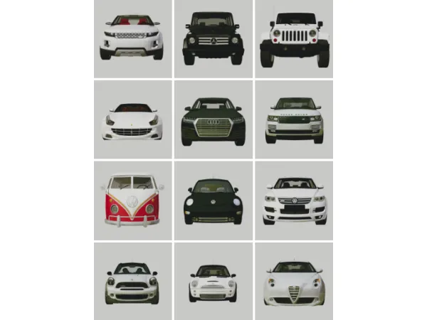 Cars by pinka - The Sims 2 Custom Content