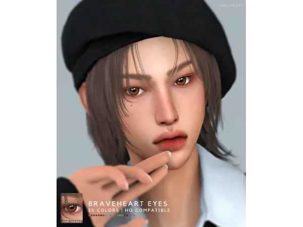 Mix Braveheart Eyes by ohhmyheart - The Sims 4 Custom Content