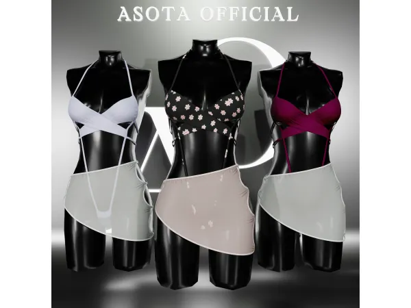 Alpha [ASOTA OFFICIAL] Noura Bikini - The Sims 4 Custom Content