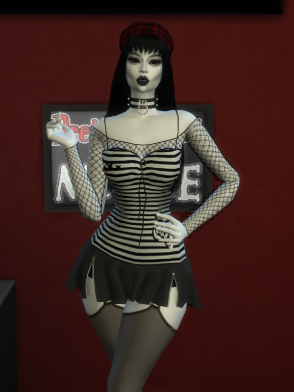 Alpha Emily The Strange by simsfinds - The Sims 4 Custom Content