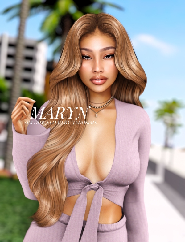 Alpha Maryn ♡ (Sim Download) by shopwithflynnn - The Sims 4 custom content