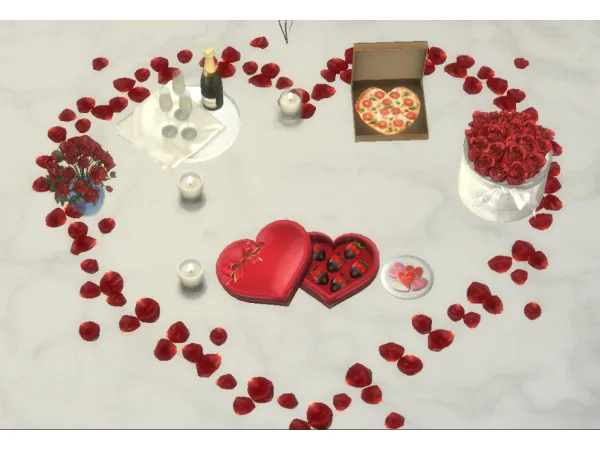 Alpha Romantic set by herasims4 - The Sims 4 Custom Content