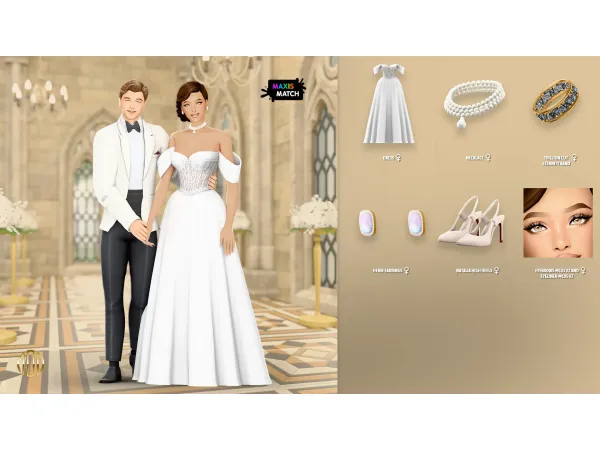 Maxis Match Le Jardin 2 Part 1 by Modco Studios - The Sims 4 Custom Content