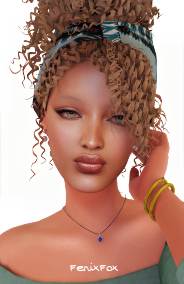 Alpha Karla Williams by fenixfox - The Sims 4 Custom Content