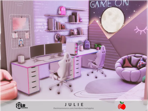 Mix Julie office - The Sims 4 Custom Content