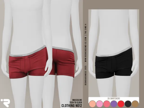Alpha AM CLOTHING N012 - The Sims 4 Custom Content