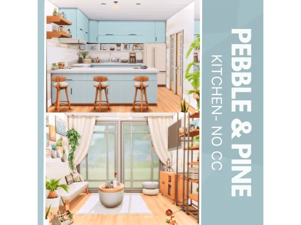 Maxis Match Pebble and Pine No by Mini_Simmer - The Sims 4 Custom Content