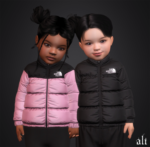 Alpha THE NORTH FACE jacket by simsfinds - The Sims 4 Custom Content