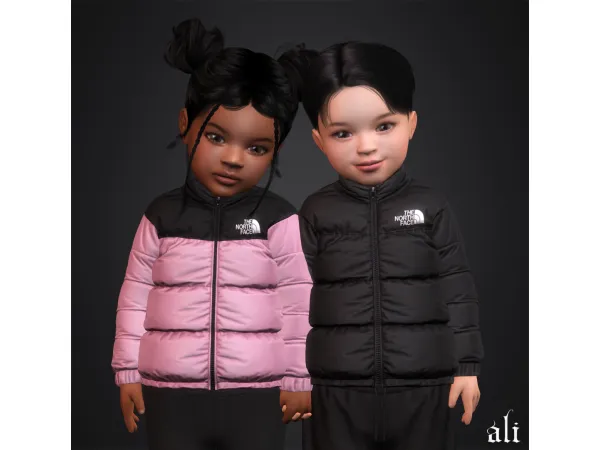 Alpha THE NORTH FACE jacket by ali_s4cc - The Sims 4 Custom Content