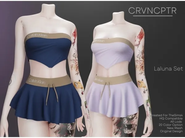 Alpha Laluna Set - The Sims 4 Custom Content