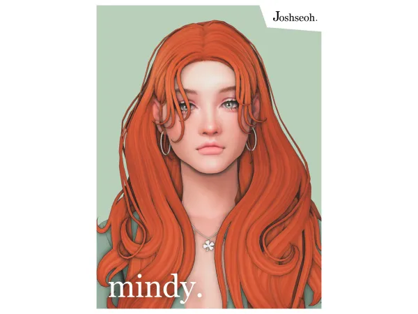 Maxis Match Mindy Hair by jo_se_oh - The Sims 4 Custom Content