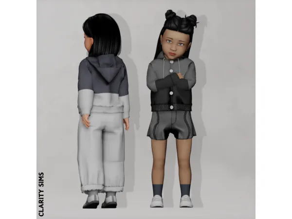 Alpha Avwa Sweater Toddler - The Sims 4 Custom Content