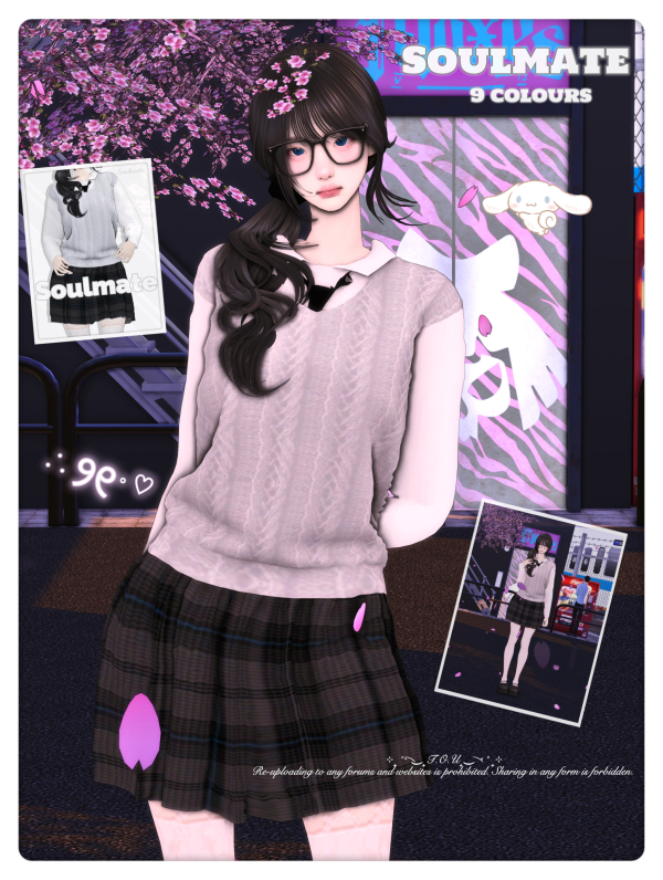 Alpha SoulmateN06制服v3 by simsfinds - The Sims 4 Custom Content