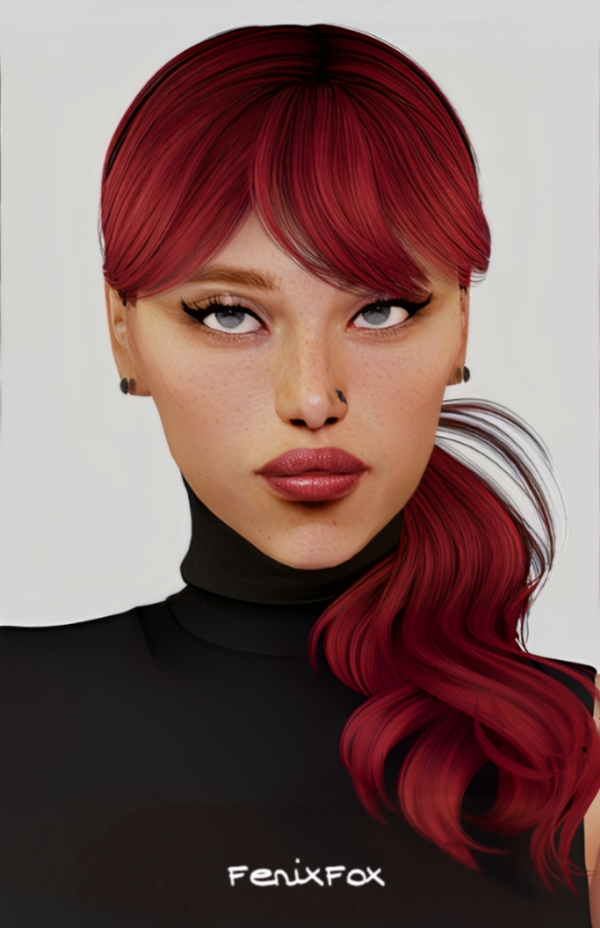 Alpha Brandi Diggs by fenixfox - The Sims 4 Custom Content