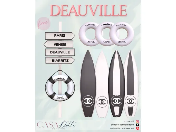 Alpha Deauville by casadutti - The Sims 4 Custom Content