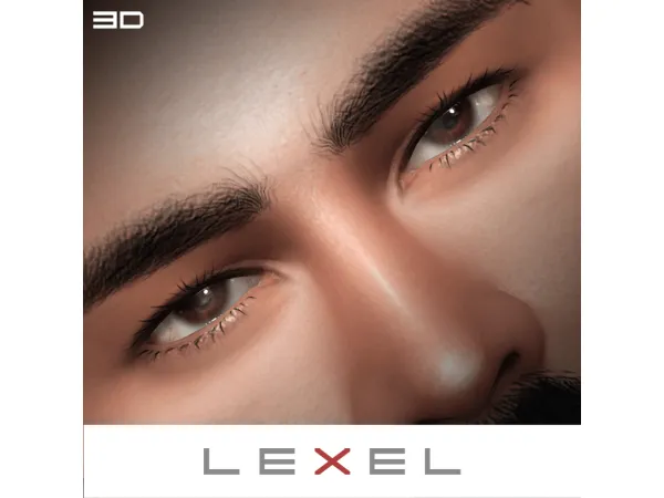 Alpha Razer (3D eyelashes) by LEXEL_sims - The Sims 4 Custom Content