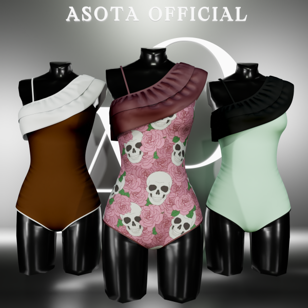 Alpha [ASOTA OFFICIAL] Raines Swimsuit by asotaofficial - The Sims 4 Custom Content