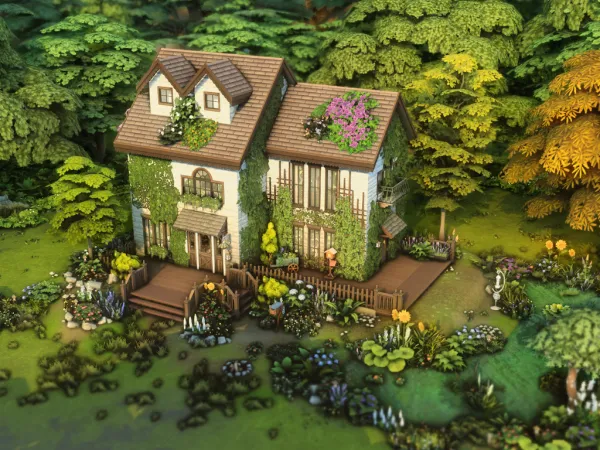 Maxis Match Cozy Glade Home - The Sims 4 Custom Content