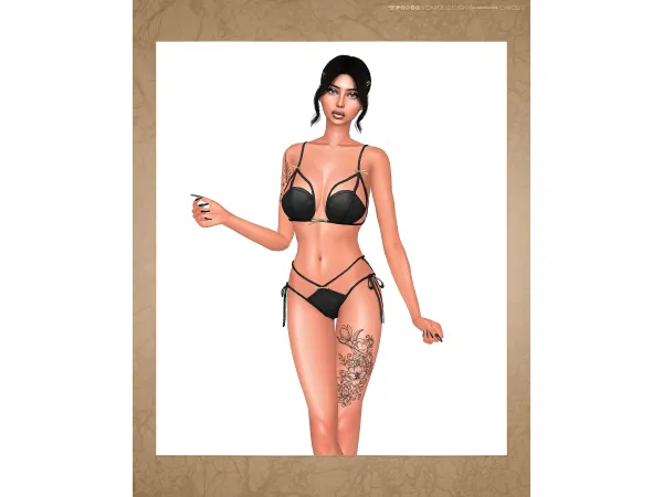 Alpha Body Preset 17 HQ by CarollDesign - The Sims 4 Custom Content