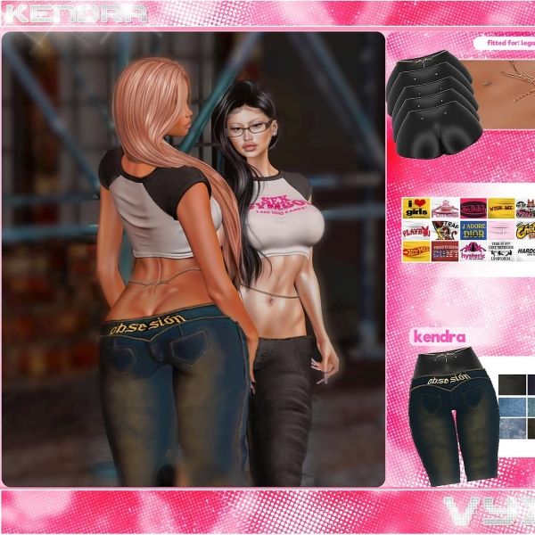 Alpha vyxen kendra set by vyxen - The Sims 4 Custom Content