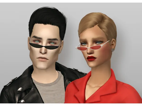 Sims 2 Alpha  CC: Simchia's FunkedUp sunglasses 4t2 by evannamari