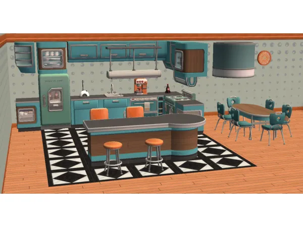 jacky93sims |  Kitchen of Tomorrow Set