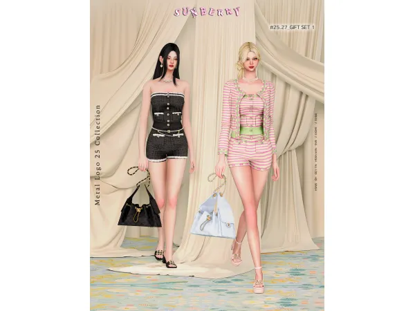 [SUNBERRY]#25.27 GIFT SET 25 Collection dress & shoes & bag