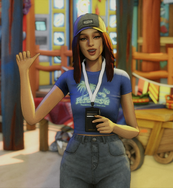 Maxis Match Lindsey Hughes by nikod03 - The Sims 4 Custom Content