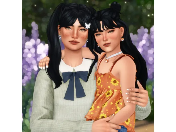 Maxis Match u0421u0435u0441u0442u0440u044b u0410u043au0435u043bu043bu0430 by dorati - The Sims 4 Custom Content