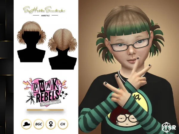 Maxis Match Eddie Hairstyle for Children by sehablasimlish - The Sims 4 Custom Content