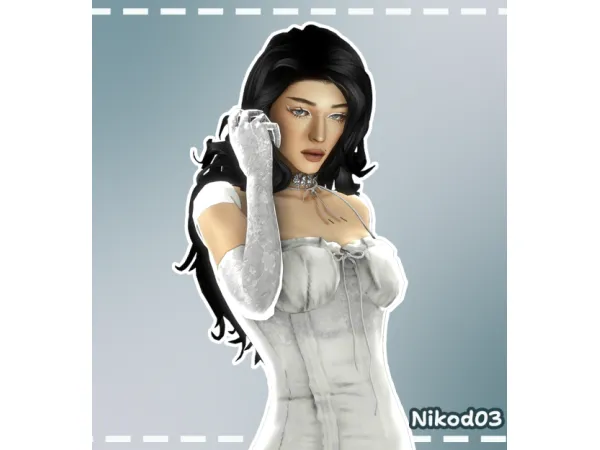 Maxis Match Grazia Pasolini by nikod03 - The Sims 4 Custom Content