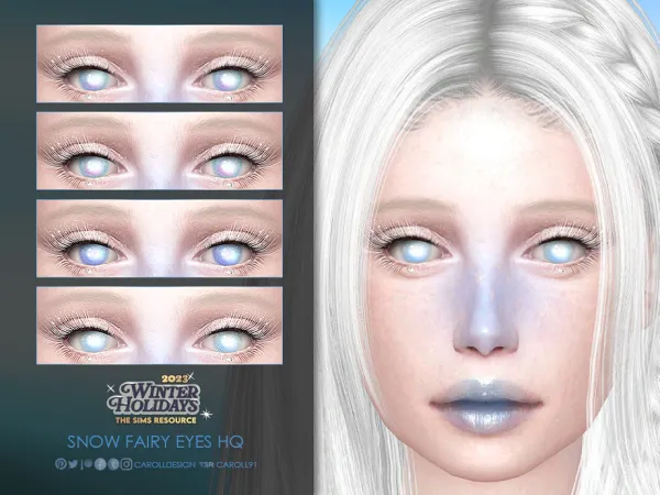 Snow Fairy Eyes HQ by Caroll912