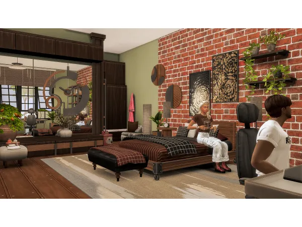 Rustical loft bedroom by Danuta720