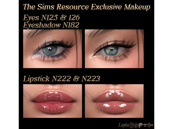 Alpha The Sims Resource Exclusive Makeup (July week 1) by qLayla - The Sims 4 Custom Content