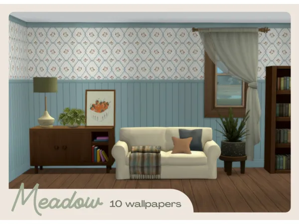 ChartreuseSims | Meadow Wallpaper.