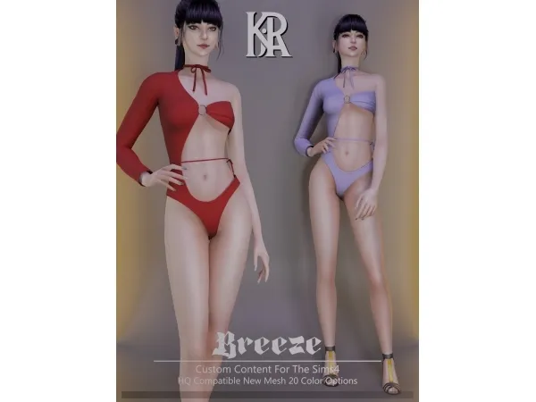 Alpha Kira_Breeze - The Sims 4 Custom Content