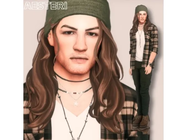 Alpha Garry by Aesteri - The Sims 4 Custom Content